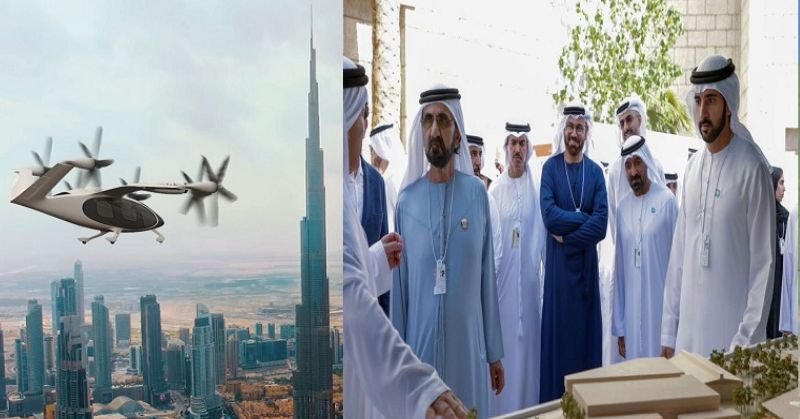 UAE: शेख मोहम्मद ने की घोषणा, दुबई में 3 साल में शुरू हो जाएगी एयर टैक्सी